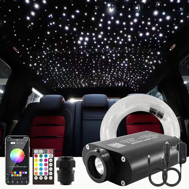 Home Cinema Galaxy - Lampu Langit-Langit Serat Optik LED RGBW