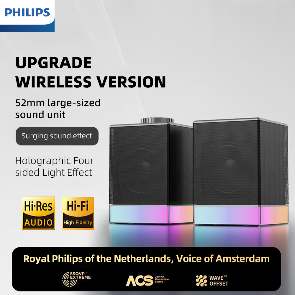 Home Cinema Philips - Philips SPA4209 Speaker Bluetooth Kotak Suara