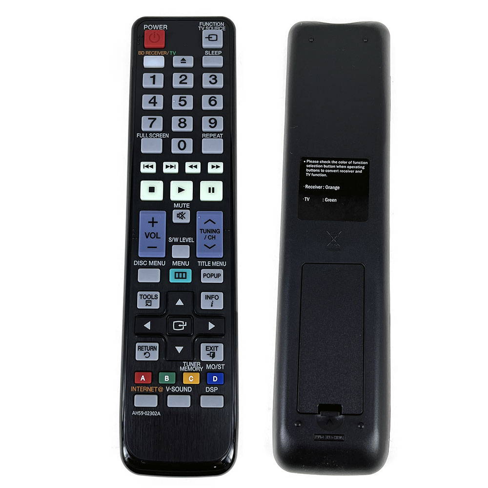 Penggunaan kendali jarak jauh  - Home Cinema Samsung ulasan dan harga