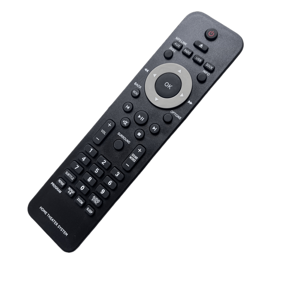 Kendali jarak jauh cocok untuk - Home Cinema Philips ulasan dan harga