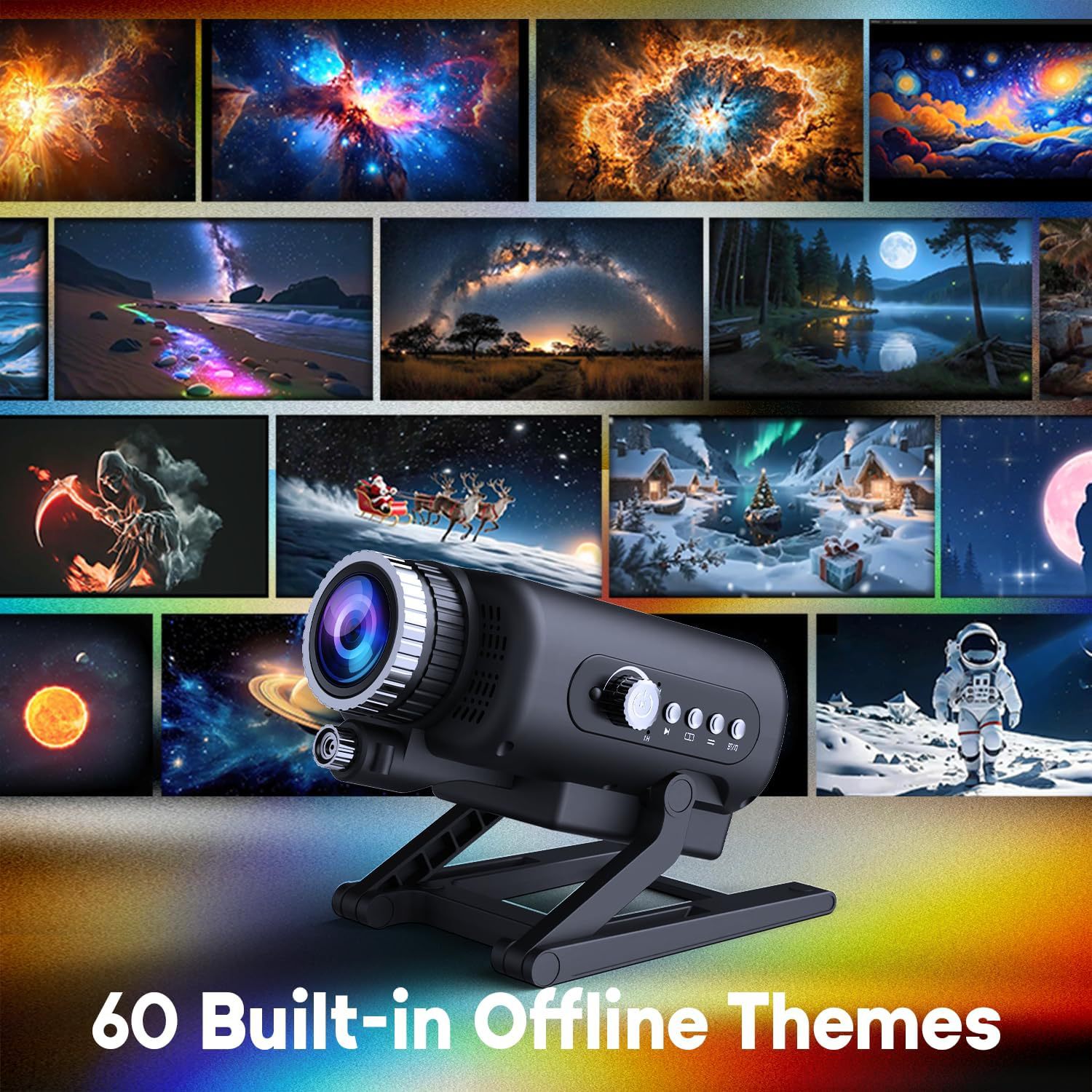 Proyektor Lampu Galaksi 3D 60  - Home Cinema Galaxy ulasan dan harga