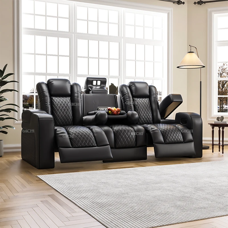 Furnitur Teater Mewah Warna Hi - Home Cinema Recliner Chairs ulasan dan harga