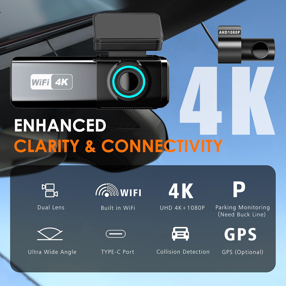 DVR Mobil 4K 3840*2160P WIFI G - Home Cinema Blu Ray Sony ulasan dan harga